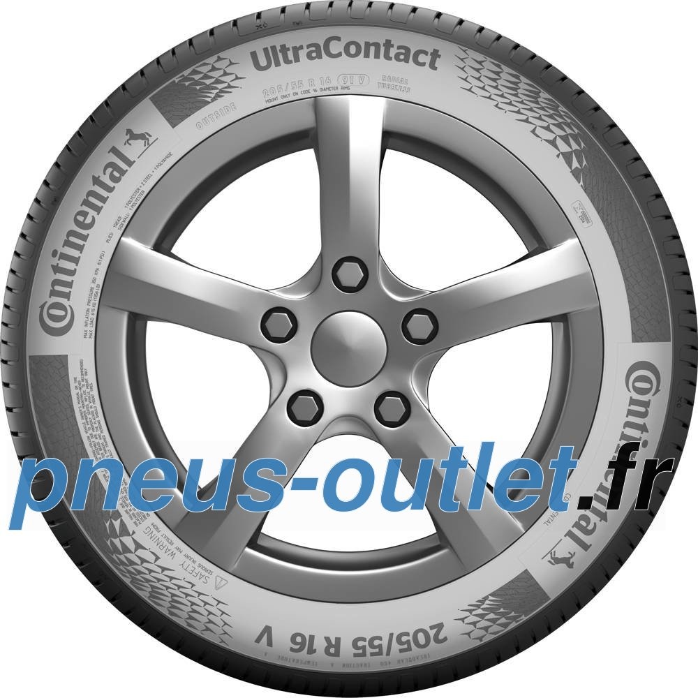 Continental UltraContact 175/55 R15 77T pneu silencieux usure lente