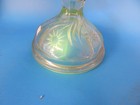 Heavy Manganese Glass Hurricane Lantern w/ Burner 12" Tall Vintage — photo 4
