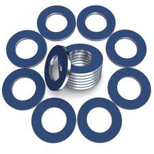24 Pcs Oil Drain Plug Gasket Washer M12 Aluminum Crush Washer For Oil Pan Drain 24 Pcs Oil Drain Plug Gasket Washer M12 Aluminum Crush Washer For Oil Pan Drain