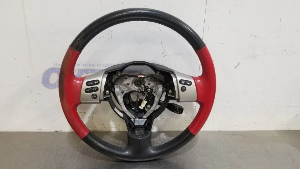 Volante Toyota FJ Cruiser 12 2012 rojo negro cuero Foto 3 de 4