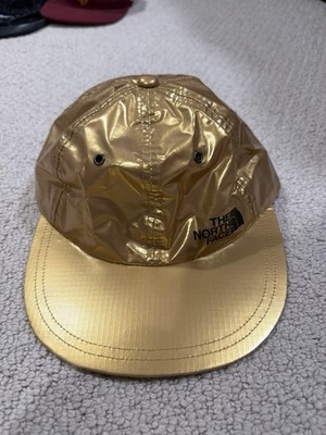 Supreme The North Face Metallic 6-panel Gold Hat Cap SS18