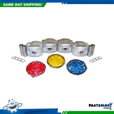 DNJ PRK916 Piston and Ring Kit For 00-06 Pontiac Toyota 1.8L L4 DOHC 16V 2ZZGE