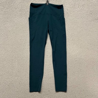 Arc'teryx Leggings Womens 12 Green 7/8 Pocket High Rise Stretch Hiking Gorpcore