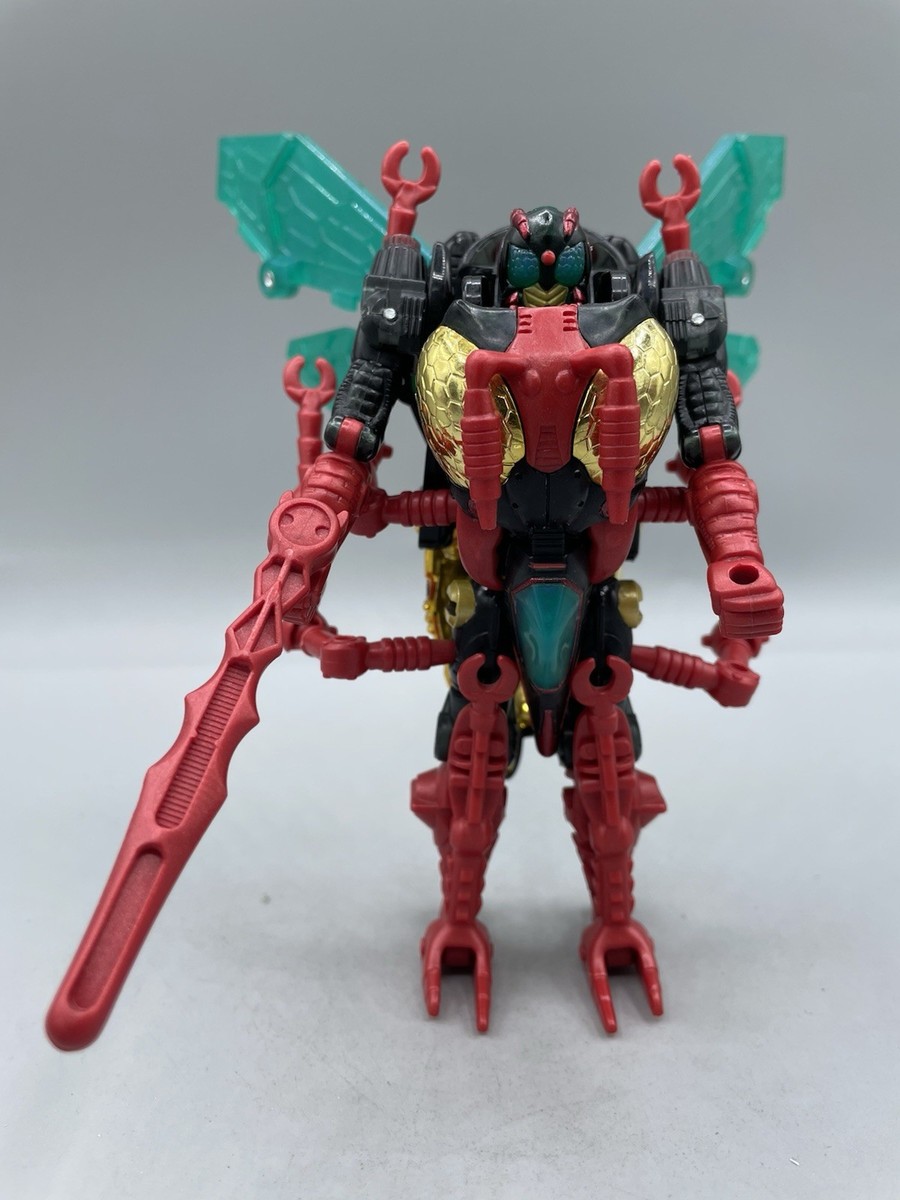 Vintage 1998 Transformers Beast Wars Transmetals Deluxe Waspinator