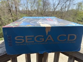 Sega CD MK-4101 Video Game System Console No Sewer Shark Original Box Ships free