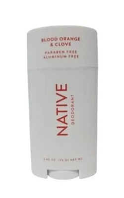 Native Blood Orange Clove Aluminum Free Deodorant 2.65 oz Personal Care 1 Pack