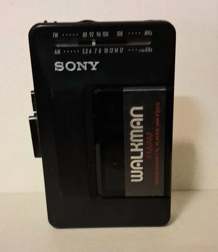 Sony Walkman WM-F2015 AM/FM Cassette Player * Works*
