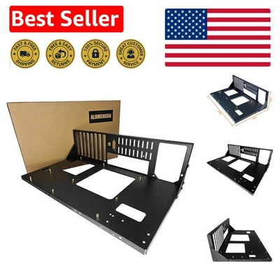 High-Performance Open Air PC Case for ATX/M-ATX/ITX Systems, Lightweight Design