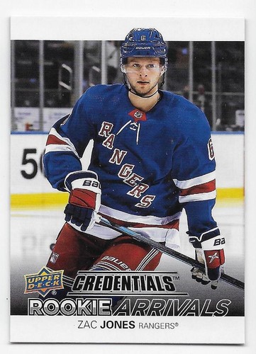 21/22 UPPER DECK CREDENTIALS ROOKIE ARRIVALS Hockey (#RA1-RA50) U-Pick From List - Picture 17 of 28
