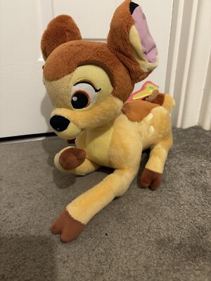 Bambi Authentic Original Disney Store Exclusive with Butterfly on Tail 14