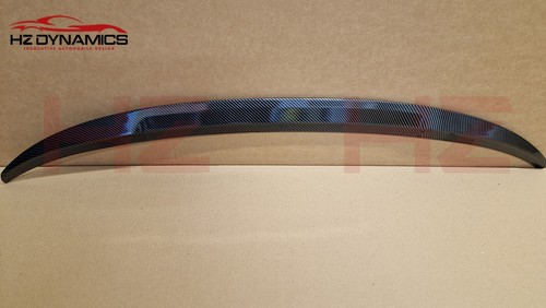 CARBON LOOK REAR BOOT LIP SPOILER SPLITTER FOR BMW 4 SERIES F32 2DR COUPE UK STK - Picture 8 of 10