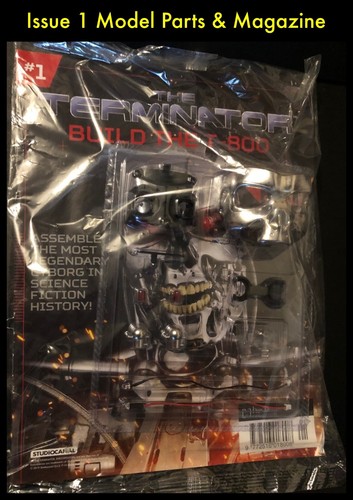 Piezas y cargador modelo Hachette Build The Terminator T-800 (artículo seleccionado) sellado - Imagen 4 de 45