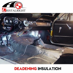 230mil-80sqft-White-Auto-Heat-Shield-Reflective-Sound-Deadener-Insulation-Mat