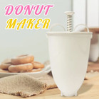 Portable Donut Maker Mold Kitchen Baking Tools Manual Waffle Dispenser Donut