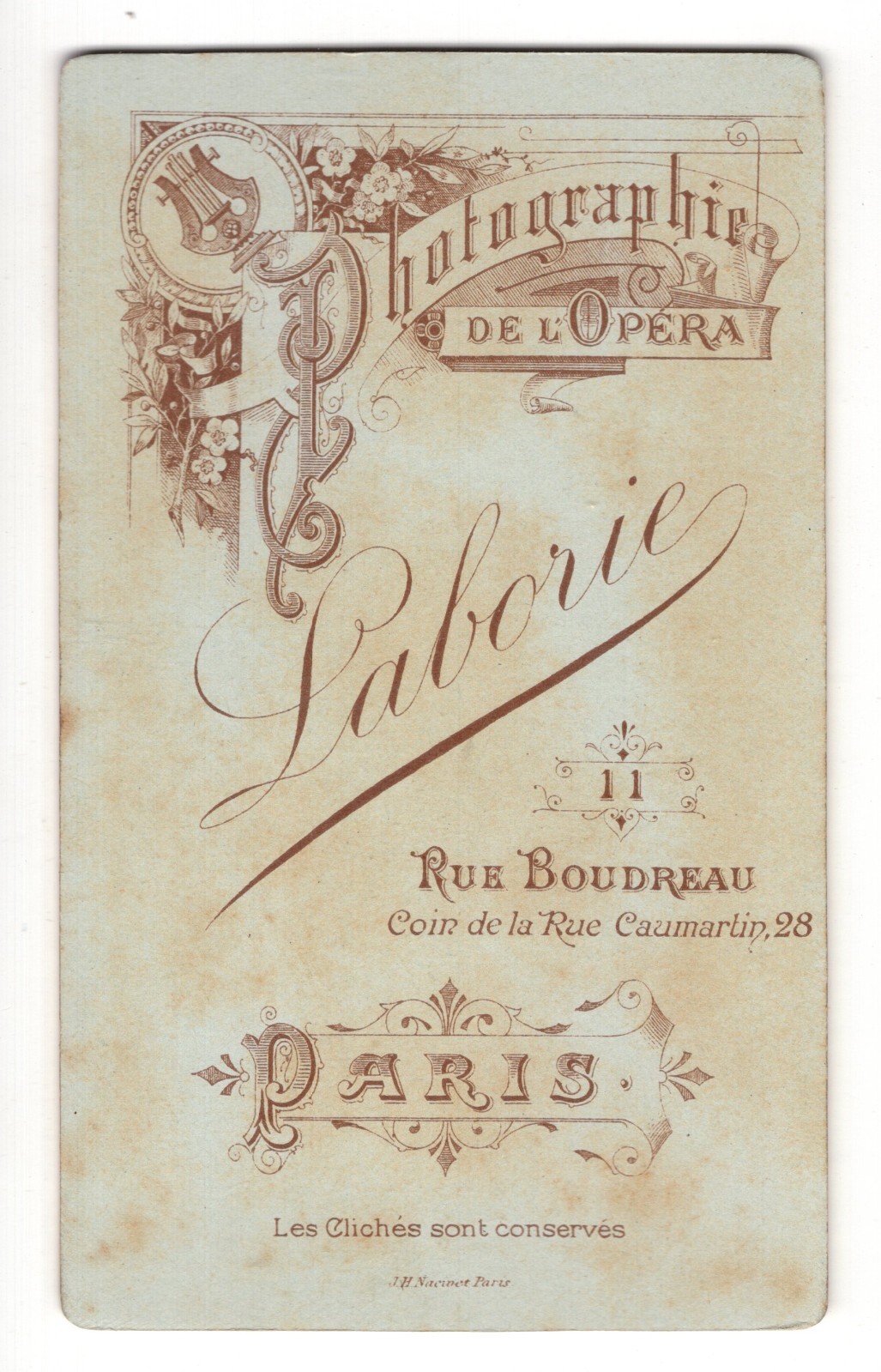 CIRCA 1890s CDV LABORIE  GORGEOUS YOUNG LADY IN FANCY DRESS PARIS FRANCE