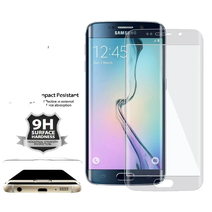 Dureza 9H protectores de pantalla para Samsung Galaxy S6 Edge