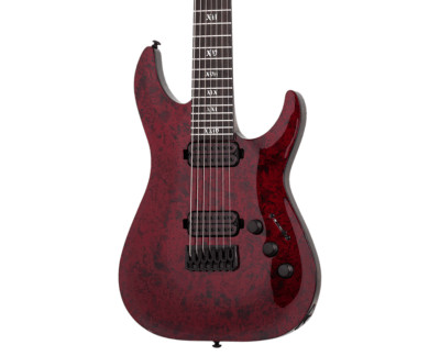 Schecter C-7 Apocalypse 7-String Guitar - Red Reign