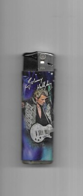 RARE / BRIQUET - JOHNNY HALLYDAY / LIGHTER FEU FLAMME CIGARETTE | eBay