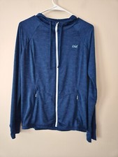 O'Neill Women's Long Sleeve Top Hoodie Blue UV 50 Size Small
