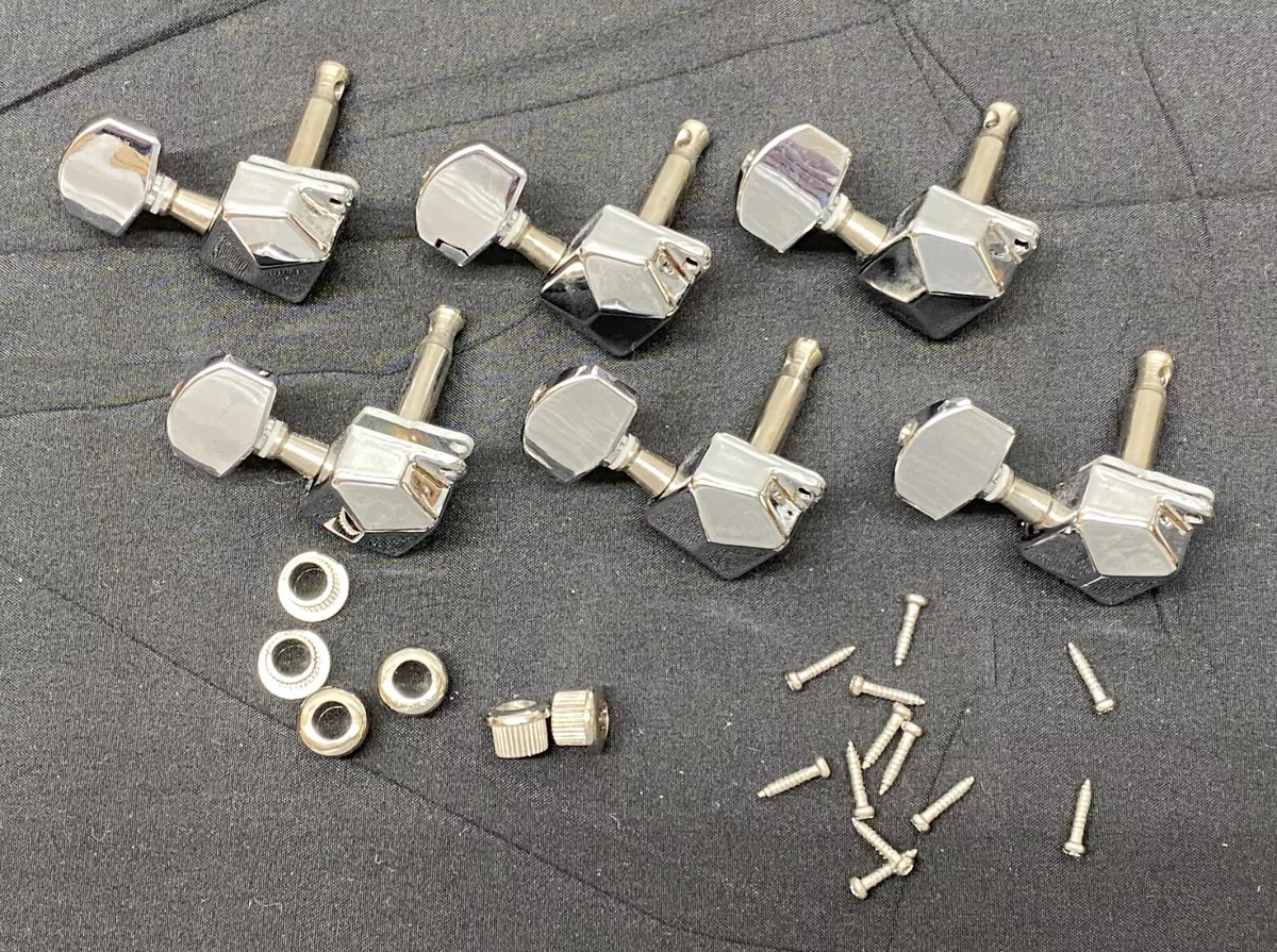 OEM 8mm Fender Squier Machine Heads TUNING KEYS Electric Guitar