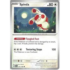151/182 Spinda : Common Card : Paradox Rift Pokemon TCG
