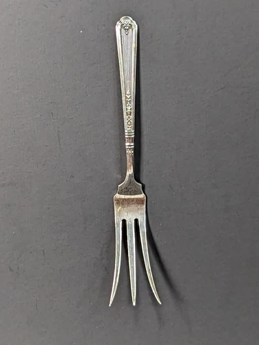 Gorham Princess Patricia Sterling Silver Lemon Fork 5"