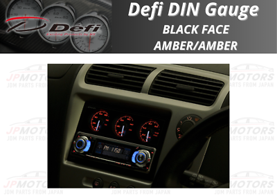 DEFI Din-Gauge Triple Meter 1DIN Style21 DF14402 Right Inclined