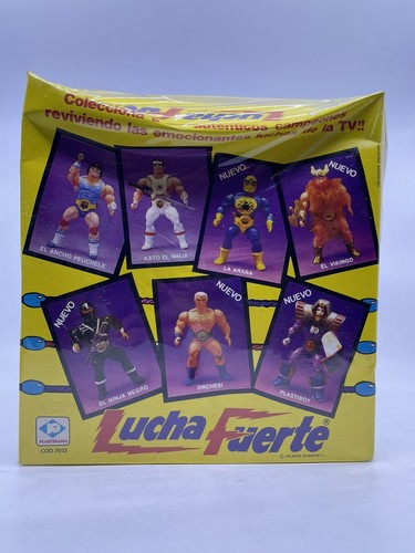 Plastirama Argentina Lucha Fuerte 1988 en caja Plastiboy & Goro nuevo en caja original - Imagen 4 de 8