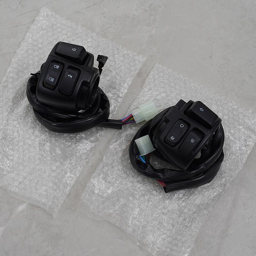 Fits For Harley Sportster 883 1200 Motorcycle 1" Handlebar Control Switch Kit - Picture 5 of 11