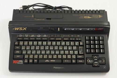 MSX2+ Panasonic Personal Computer FS-A1WSX Tested -New rubber belt- 9JNMA01509 - Picture 2 of 12