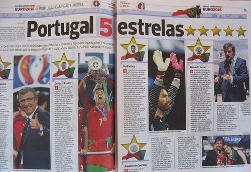 Portugal Champion EM 2016 Collector's Edit. 12. Juli BOLA Zeitung - Bild 4 von 6