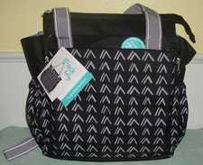 iPack Baby Drop Front Diaper Bag Backpack  New NWT  Black Arrow Print