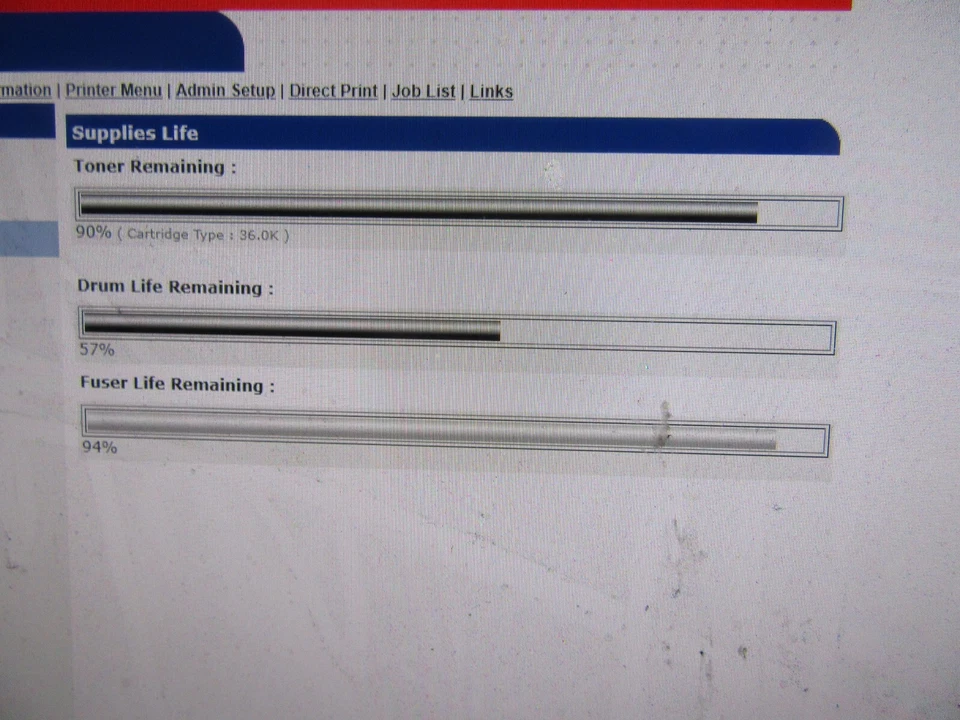 Oki ES7131 Printer, ES7131DNW, A4 Mono High Toner Level 90%, WIRELESS, WARRANTY - Image 4 of 4