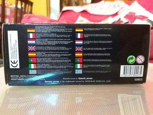 Modellino Rosso Rover MINI COOPER porte apribili scala 1/32 da collezione - Foto 9 di 9