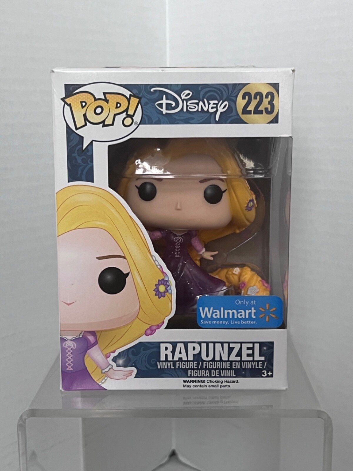 Disney Funko Pop- Rapunzel #223 Walmart Exclusive (Glitter Dress)