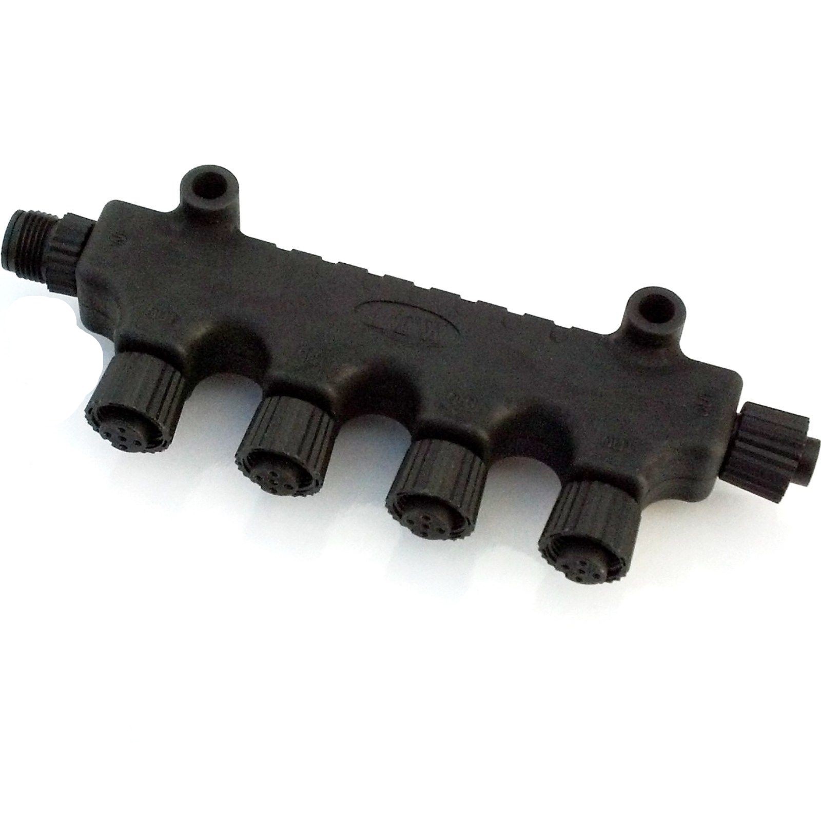 Lowrance - NMEA 2000 4 way T-Connector - Micro T  - Marine Network - Tee - N2K