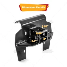 2" Receiver Steel Trailer Tow Hitch Mount Plate For Honda Pioneer 1000 1000-5 LE