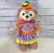 Disneyland ShellieMay Plush Key Chain New Halloween Pumpkin Tokyo Japan F/S