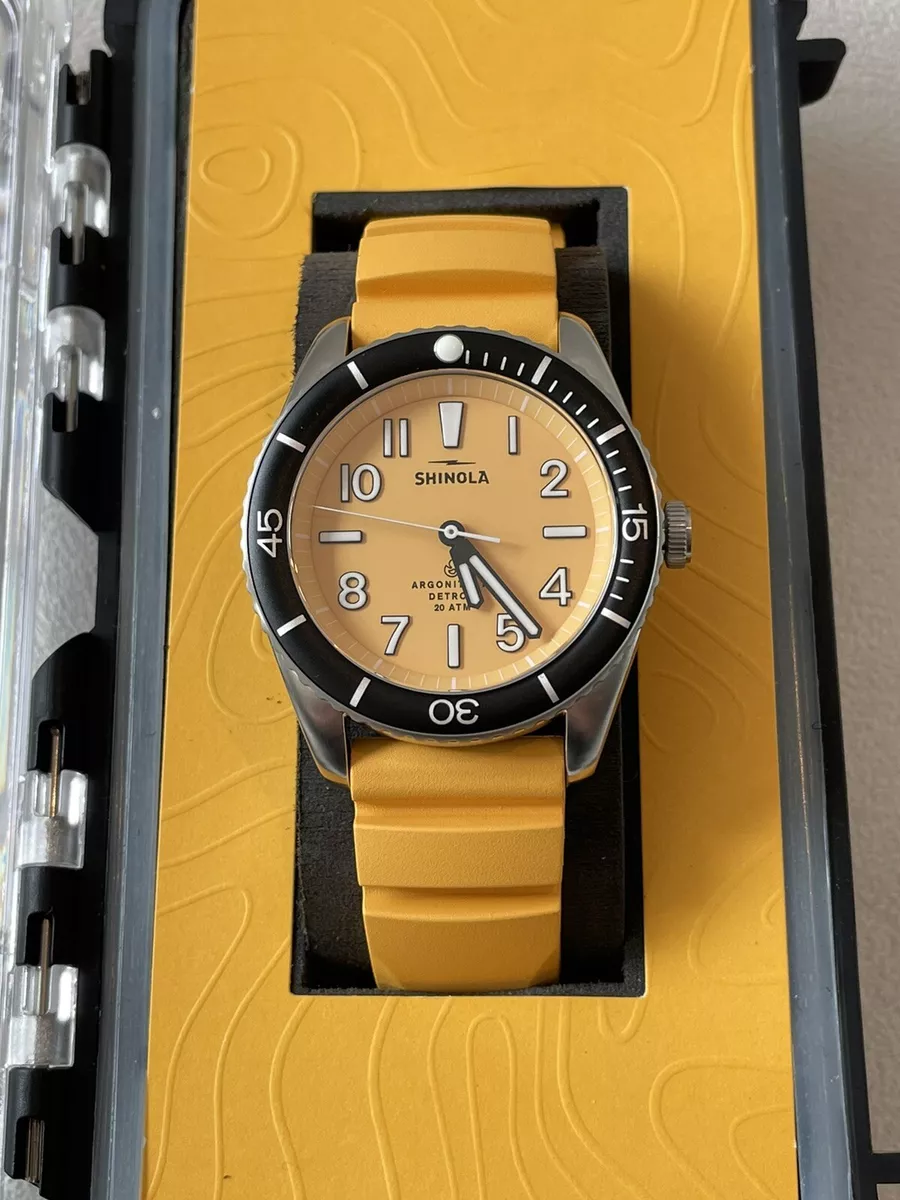 Shinola mens online watch