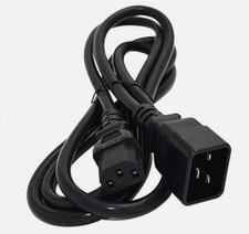 6Ft IEC 320 C13 to C20 Power Extension Cord Cable for Computer PDU UPS