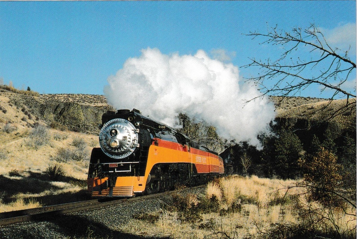 ピアス　No.4449 SOUTHERN PACIFIC # 4449 before her career in Excursion Service | eBay
