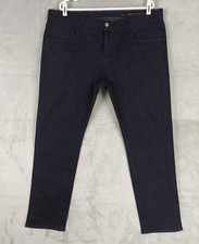 Armani Exchange J13 Indigo Blue Denim Slim Fit Jeans Mens 39x30.5 Stretch