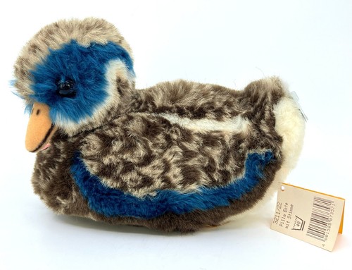 Steiff Pilla Duck 1988 Archive Sample Werkmuster ID Tag 22cm 9in Plush Squeaker - Picture 5 of 15
