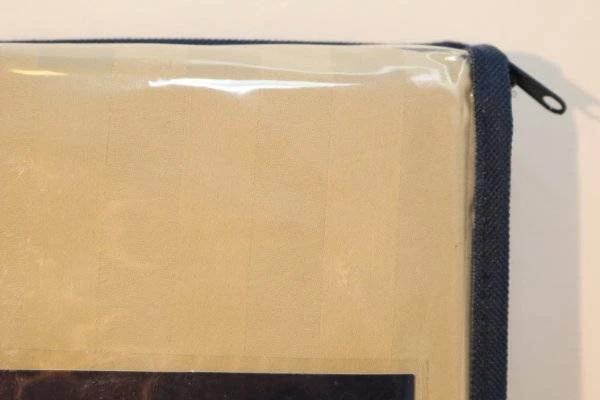 Chaps Damask Stripe 1 Euro Sham Oatmeal 500 Thread 100% Pima Cotton 26 x 26 New - Image 4 of 4