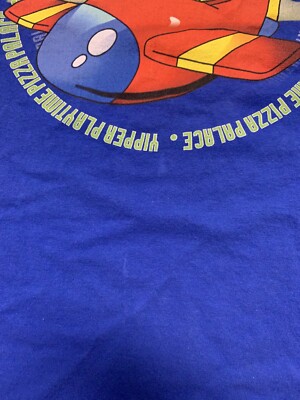 RARE Codename Kids Next Door Yipper Pizza Palace Shirt Cartoon