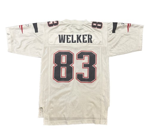 New England Patriots Wes Welker Trikot Small Herren weiß Reebok