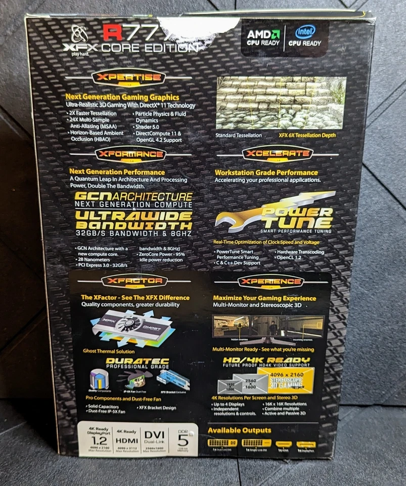 XFX AMD Radeon R7770 1GB  Video Graphics Card  - Image 2 of 4