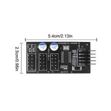 USB 2.0 To USB 3.0/3.1 Adapter Motherboard Header 19pin To 9pin Case Cable 30cm