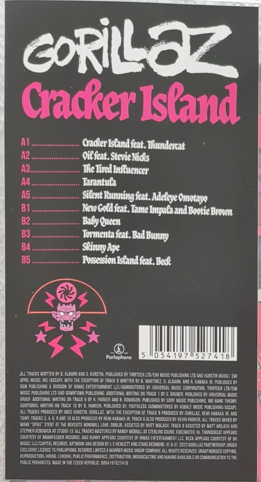 Gorillaz - Cracker Island Limited Picture Disc Vinyl LP Neu Ungespielt - Bild 3 von 3