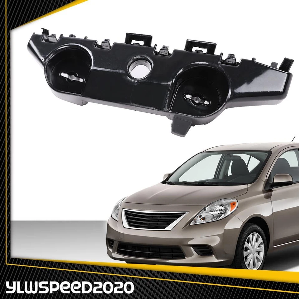 Juego de soportes de soporte de parachoques delantero aptos para Nissan Versa Note 2014 2015 16-18 2019 Foto 2 de 4